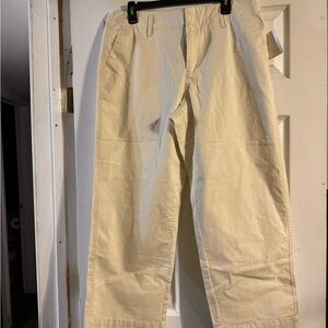 a new day Women's Cream Straight Leg Pants size 12